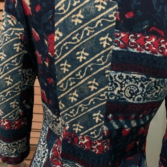 LAUREN RALPH LAUREN PATCHWORK DRESS SIZE S - Picture 6 of 9